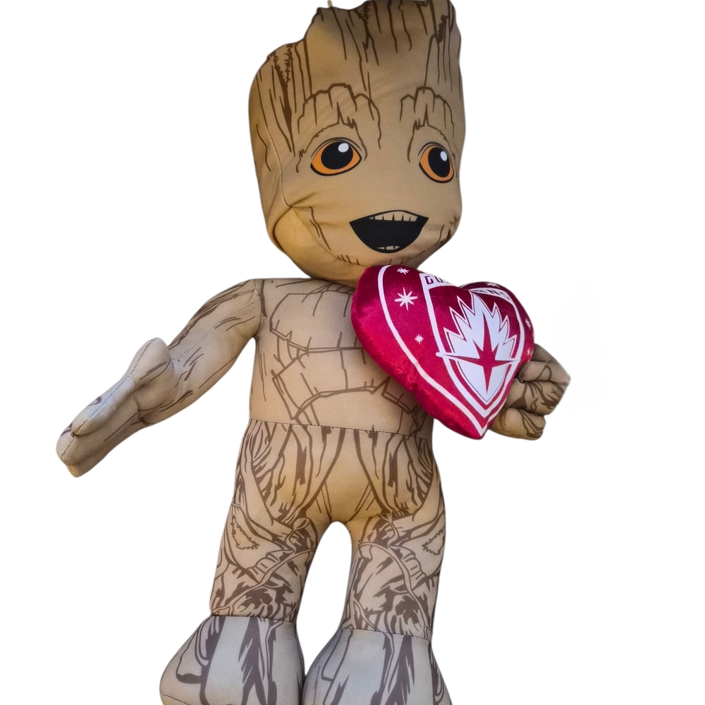Gemmy 22" Valentine Baby Groot Greeter Figure Guardians of the Galaxy Marvel